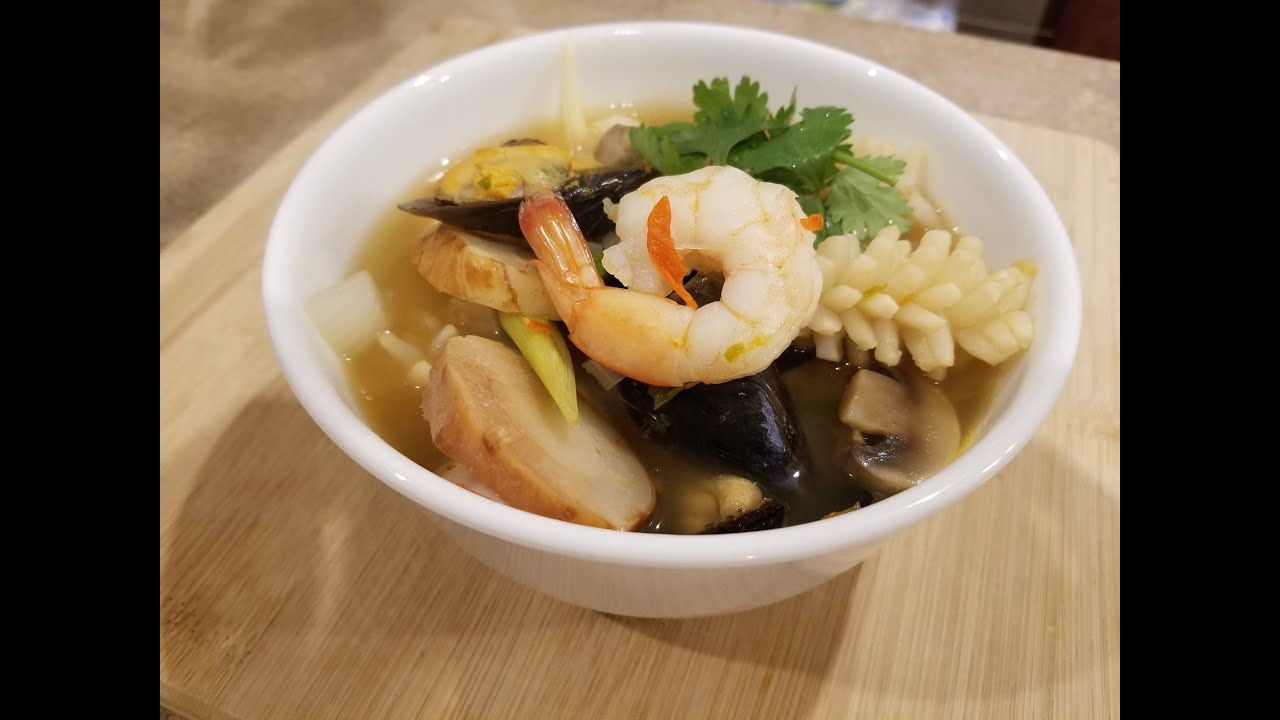 Thai Spicy and Sour Seafood Soup Recipe (Po Tak) Quick Asian Recipes