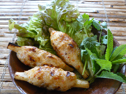 Vietnamese Grilled Shrimp on Sugarcane Recipe (Chao Tom) | Indonesia Eats